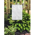 thumbnail image 2 of NUDECOR Trellis Subtle Blue and White Moroccan Pattern Abstract Antique Garden Flag Decorative Flag House Banner 28x40 inch, 2 of 2