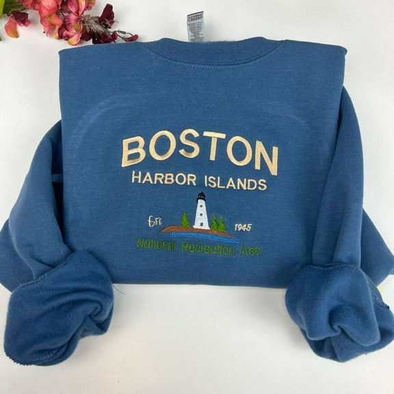 Boston Embroidered Sweatshirt