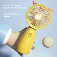 thumbnail image 3 of Mini ventilador portátil Cute Antler USB Recargable Pocket Handheld Fan (Amarillo) Tmvgtek Para Estrenar, 3 of 8