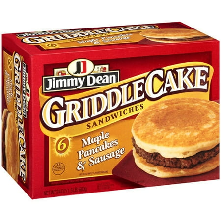 Jimmy Dean: Maple Pancakes & Sausage Griddle Cake Sandwiches, 24 oz