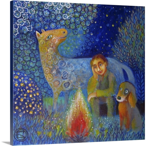 Great BIG Canvas | "Dream" Canvas Wall Art - 16x16