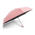 thumbnail image 4 of GOOHOCHY Paraguas pequeño plegable compacto de bolsillo con estuche cápsula anti-UV (rosa), 4 of 7