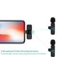 thumbnail image 6 of 2Pcs Wireless Microphone for and Android Phone, Lapel Mic Plug and Play Wireless Mic Noise Reduction Mini Microphone for Video Recording Interview Podcast, 6 of 9