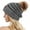 Blackwhite, variant on FZ FANTASTIC ZONE Winter Knit Beanie Hats for Women with Fleece Lined, Warm Soft Slouchy Womens Beanies Skull Cap for Ladies in Cold Weather