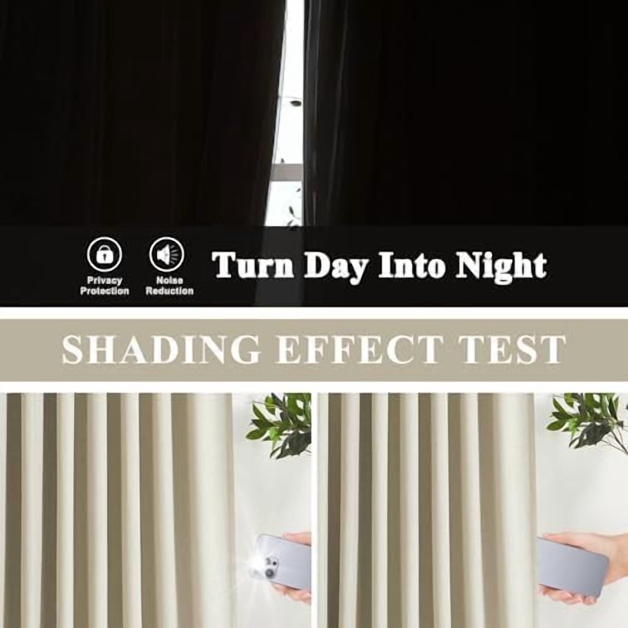 Sand Pinch Pleated Full Blackout Curtains Linen Blended Room Darkening Window Curtains 108 inch for Living Room Bedroom Thermal Insulated Pinch Pleat Drapes with Hooks 40" Wx108 Lx2