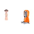 thumbnail image 1 of Estatua de muñeca de resina,Estatua de resina de niña antigua tradicional china,Artesanía Vestido Folclórico Decoración Étnica Folclórica,Estatua de la Isla de Pascua,Estatua de la Isla, 1 of 8