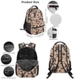 thumbnail image 6 of Jeiento 5 Piece School Backpack Set for Kids, 16 Inch Backpack and Lunch Box Set with Pencil Case, Water Bottle Holder, Keychain, Duck Camo Print School Bag, 6 of 6
