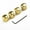 Gold, variant on EpheyFIF 4 Pack Knobs for Telecaster and Bass Guitar Volume Tone Controls Domed Knurled Compatible with 6mm Standard Pot Shafts Black