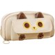 thumbnail image 1 of wonima02 Big Capacity Pencil Case,Zipper Pencil Pouch,3D Cat Pencil Bag for Girls Boys Back To School Supplies,Stationery Bag Office Pen Organizer for Teens Adults (Beige), 1 of 1