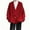 Red, variant on yillto Men Cardigan Sweaters Open Front Loose Fitting Cable Knit Mens Fall Outwear Sweater with Pockets