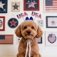 thumbnail image 4 of 4th of July Decorations Pet Bowknot Hat,Patriotic Pet Apparel Hat Headband Decor For Small Medium Dogs Cats Party,Photo Shooting,Holiday Gathering,5.12x4.33x1.26 Inch, 4 of 6