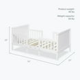 thumbnail image 2 of Dream On Me Lit convertible 3 en 1 pour tout-petit Hudson, 2 of 7