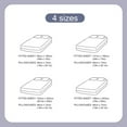 thumbnail image 3 of Lavish Cover Ultra Soft Waterproof Fitted Sheet, Washable Mattress Cover for Home, Hotel(King, Dark Blue), 3 of 9