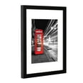 thumbnail image 2 of AJZIOJIRO 6x8 Rectangle Picture Frames Photo Frame Wooden Art Picture Frame With Mats 2IN1 Placed or Wall Hung, 2 of 9
