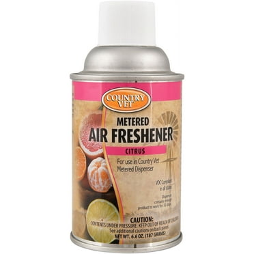 Country Vet Citrus Scent Air Freshener Refill 6.6 oz Aerosol