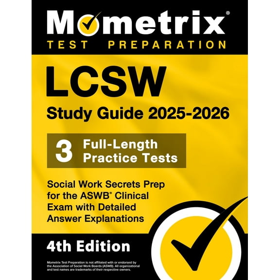 LCSW Study Guide 2025-2026 - Social Work Secrets Prep [4th Edition]