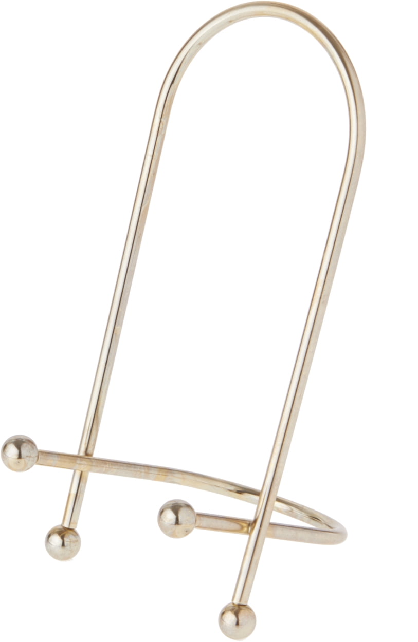 Bard/'s Brass Wire Easel 7/" H x 3/" W x 4/" D Pack of 2