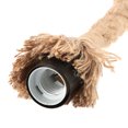 thumbnail image 4 of Mistaha Lixada 50cm AC110V E26/E27 Single Head Vintage Hemp Rope Hanging Pendant Ceiling Light Lamp, 4 of 8