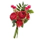 thumbnail image 2 of Ramo de Flores Artificiales para Exterior | Rosas de Seda Sintética con Tallos de Hierro Ajustables | Arreglo Floral de Plástico Duradero En Rojo, Rosa, Beige y Morado para Jardín, Patio, Porche, Ven, 2 of 6