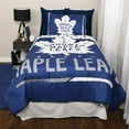 thumbnail image 3 of NHL Toronto Maple Leafs 4-Piece Twin Bedding Set, 3 of 9
