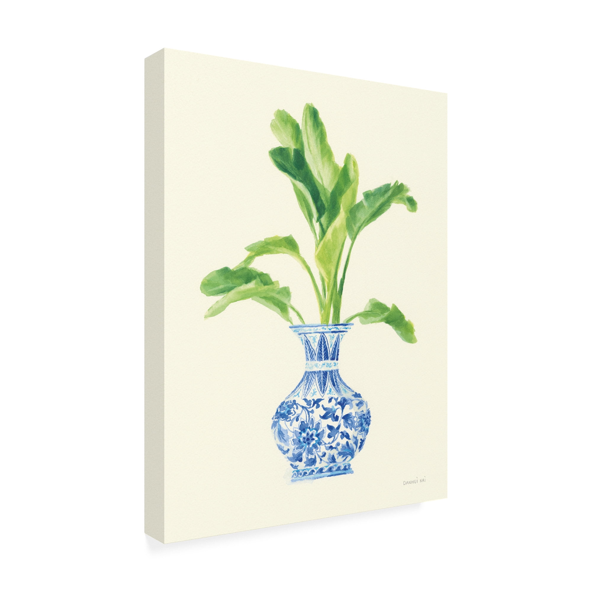 Trademark Fine Art 'Palm Chinoiserie I' Canvas Art by Danhui Nai