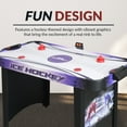 thumbnail image 7 of Hathaway 5-Piece Air Hockey Set, Purple and Black, 7 of 7