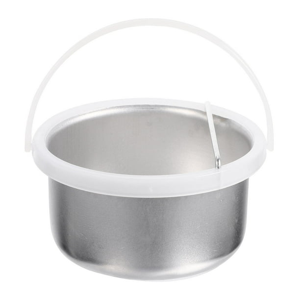 FELTECHELECTR Recipiente para derretir cera depilatoria, recipiente de aluminio para derretir cera
