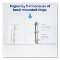 thumbnail image 7 of Showcase Economy View Binder With Round Rings, 3 Rings, 2" Capacity, 11 X 8.5, White | Bundle of 5 Each, 7 of 7