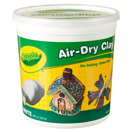 Crayola Air Dry Clay Bucket, No Bake Clay For Kids, 5Lbs, (Best Clay For Jewelry)