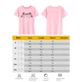 thumbnail image 2 of Xuanfei Women Daisy Graphic Print Round Neck Short Sleeve T-Shirt, 2 of 6