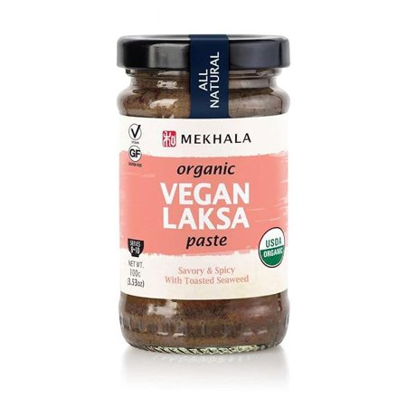 Mekhala Organic South East Asian Cooking Pastes 3.53oz (Laksa Pack of 1)