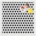 thumbnail image 2 of PinPix 17x17 Custom Cork Bulletin Board Black Polka Dot Poster Board Has a Fabric Style Canvas Finish, Framed in Black Polka Dot, by ArtToFrames (PinPix-200), 2 of 6