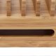 thumbnail image 3 of Portable Bamboo Wooden Storage Box for Cell Phone Tablet Computer for Home Office, 3 of 4