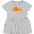 thumbnail image 3 of Inktastic Pet Goldfish Girls Baby Dress, 3 of 5