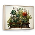 thumbnail image 2 of Designart "Scientific Inquiry in Laboratories II" Architecture Floater Framed Canvas Wall Art, 2 of 7