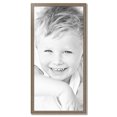 thumbnail image 2 of ArtToFrames 23" x 48" Aged White Gold Picture Frame, 23x48 inch Silver Wood Poster Frame (WOM-2036),  Pack, 2 of 7
