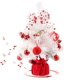 thumbnail image 4 of Mini Árbol de Navidad Mesa Mini Rotación Árbol de Navidad Music Caja Estatuilla Artificial Flocado Árbol con Luz para el Hogar, 4 of 10