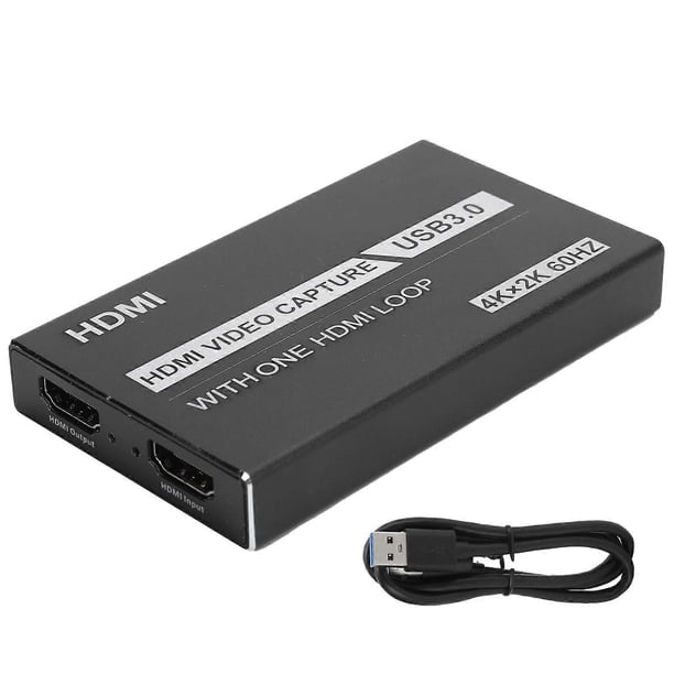 Game Recording Live Streaming Box OBS Video Collect Card 4K 1080P USB to HDMI Recorder
