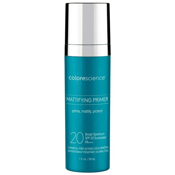 Primer facial Colorescience, perfeccionador matificante, 30 ml, SPF20