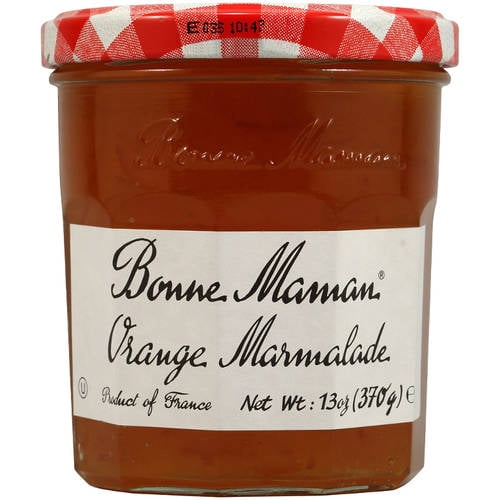 Bonne Maman Orange Marmalade Preserves, 13 oz, (Pack of 4) by