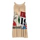 thumbnail image 4 of Mini vestido con estampado digital de tirantes de ocio y entretenimiento con cuello redondo informal a la moda para mujer de Juneteenth Fridja  hj348, 4 of 5