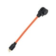 thumbnail image 1 of NEMA 6-50R to L14-30P adapter cable for generator, 220V, 1 of 7