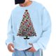 thumbnail image 1 of Sudadera sin capucha para hombre, cuello redondo, deportiva, con estampado de árbol de Navidad, sudadera con capucha, jersey de manga larga, blusa de poliéster para hombre, 1 of 4