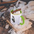 thumbnail image 5 of 3dRose, Mourning Dove by John James Audubon, 15oz Two-Tone Green Mug, 5 of 7