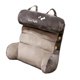 thumbnail image 5 of Almohada de respaldo Cojín de soporte de cintura con bolsillos Cojín de espalda Reposacabezas Cintura Gris oscuro, 5 of 9