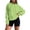 Light Green, variant on Bibifish Womens Hoodies Solid Color Lined Long Sleeve Hooded Pullover Tops Basic Warm Cozy Drop Shoulder Loose Hoodies