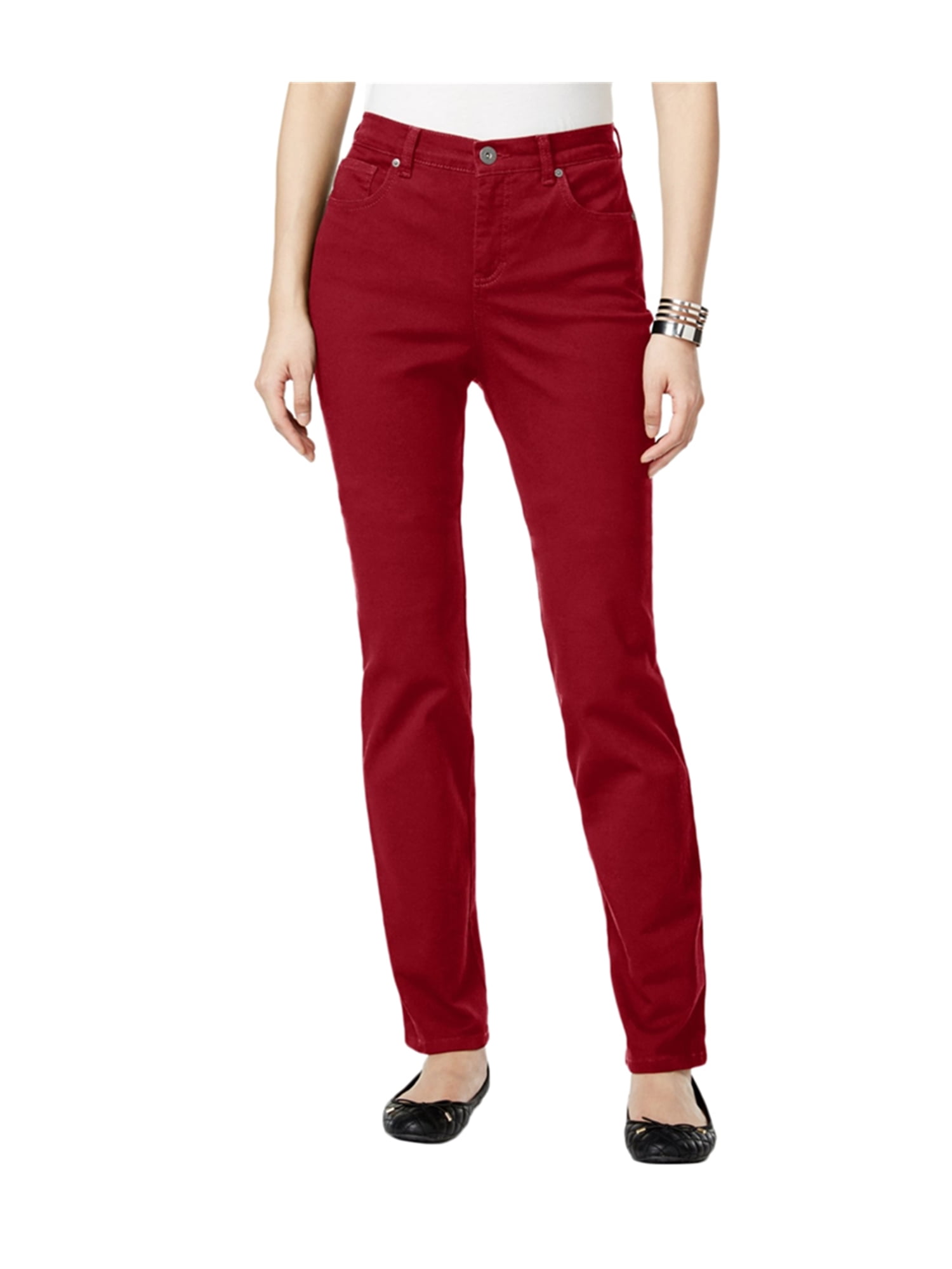 Style & Co. - Style&co. Womens Tummy Control Straight Leg Jeans ...
