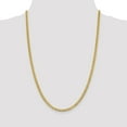 thumbnail image 4 of FJC Finejewelers 14 kt Yellow Gold Curb Lightweight Flat Cuban Chain 26 Inches x 3.7 mm, 4 of 8