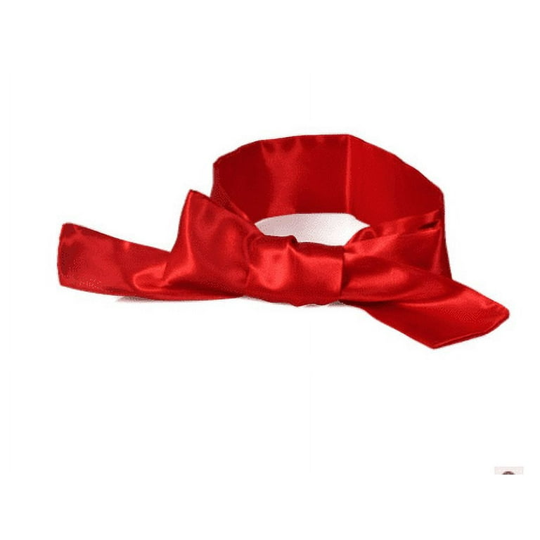 Soft Satin Blinder Eye Mask Flirt Blindfold Patch Cover Lingerie Sexy Band  Ties 