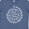 thumbnail image 4 of Inktastic Pi Day Pi Numerals in Spiral Boys or Girls Baby T-Shirt, 4 of 5